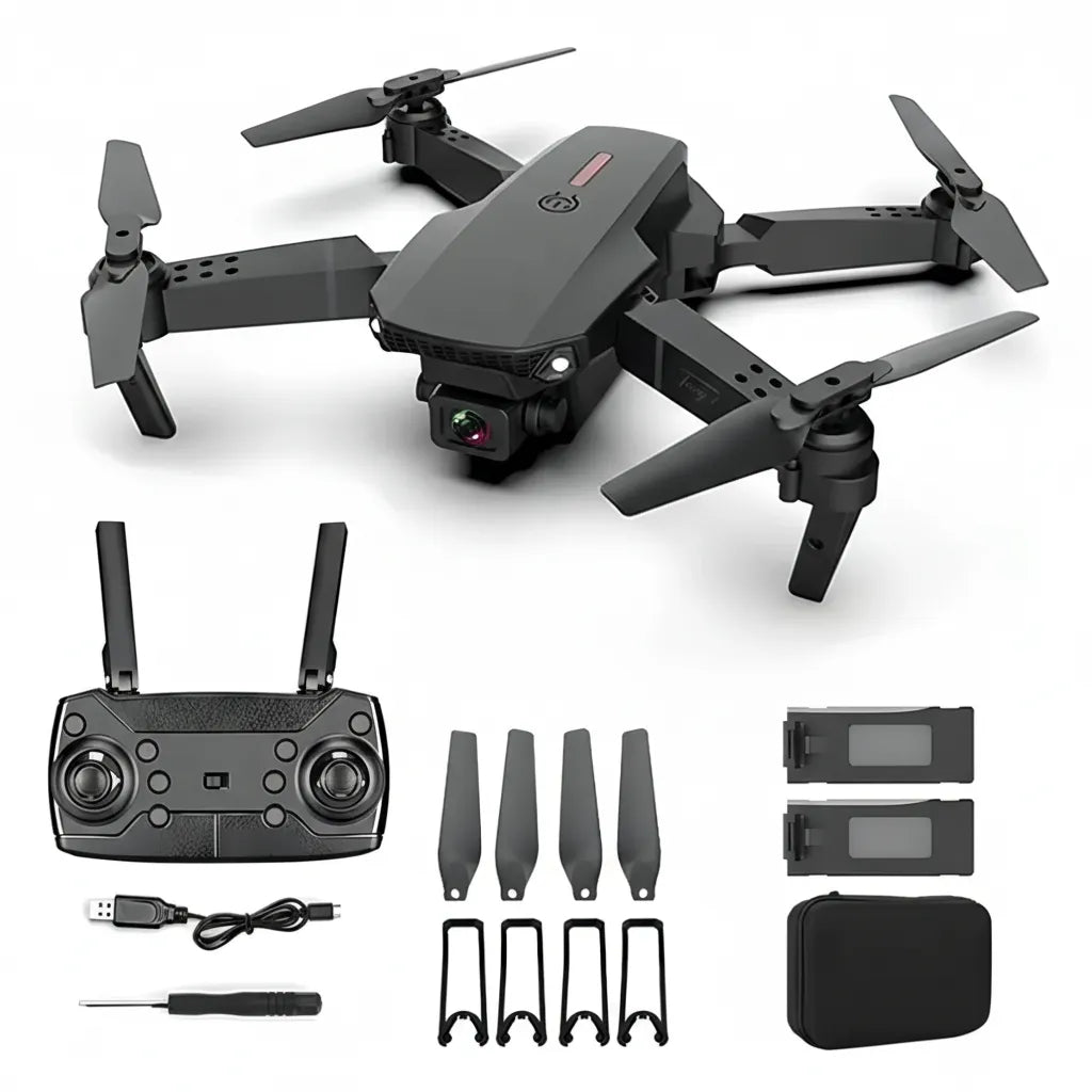 🎁 Dron Mini 4 Pro Max + Maletín + Batería Extra – Edición Especial Navidad